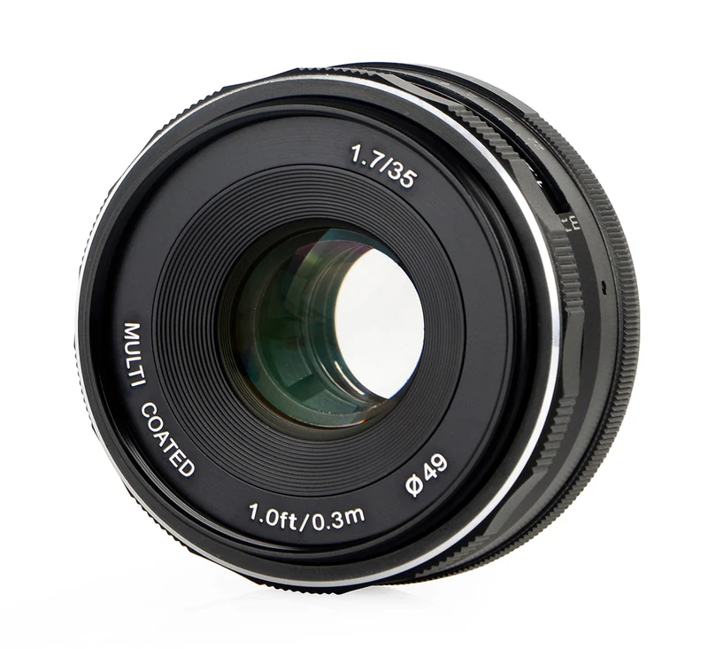 Meike 35mm F1.7 Objektiv multicoated für Micro 4/3 B-Ware